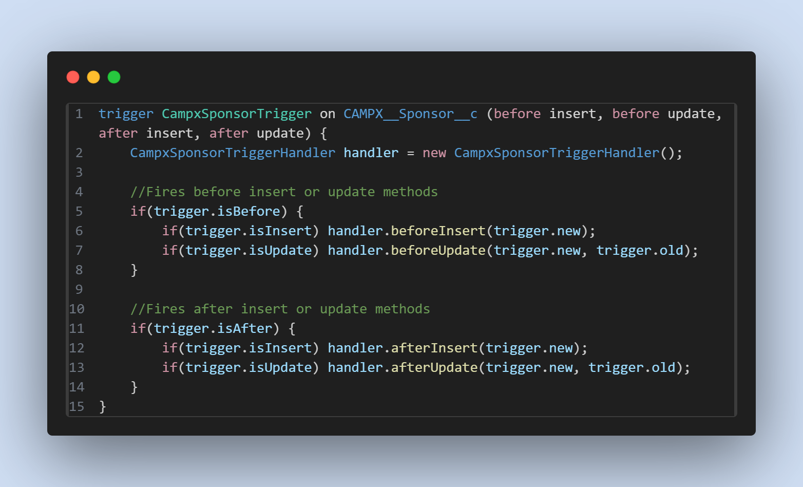 Nick's Salesforce Developer Projects